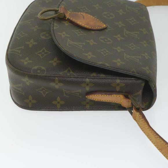 LOUIS VUITTON Monogram Saint Cloud GM Shoulder Bag Vintage M51242 LV Auth 62003 - Picture 4 of 16